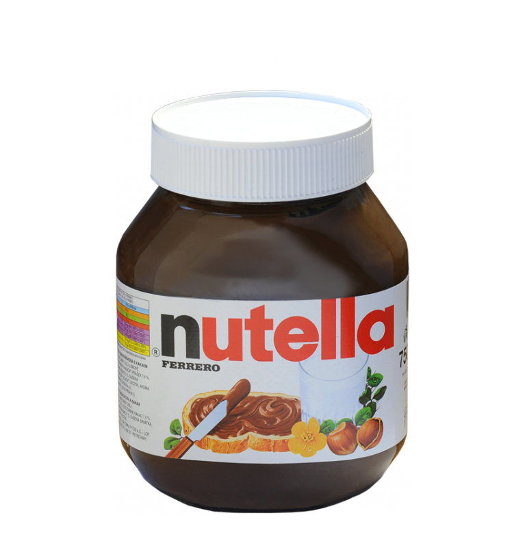 Fünf Kilogramm Nutella