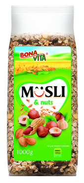 Sypané müsli s oříšky 