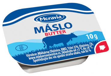 Butter MONO portion 10g/100 pcs plast