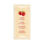 Strawberry spread, sachet